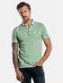 emilio adani Poloshirt mit individuellen Designdetails Hellgruen