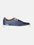 emilio adani Leder-Sneaker Saphirblau