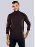 emilio adani Pullover mit Rollkragen Bordeaux