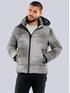 emilio adani Steppjacke mit Kapuze Silbergrau