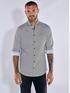emilio adani Jersey-Hemd slim fit Sand