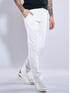 emilio adani Chino slim fit Reinweiss