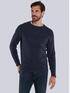 engbers Pullover uni Marineblau