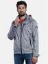 engbers Outdoor-Jacke mit abnehmbarer Kapuze Hellgrau engbers Outdoor-Jacke mit abnehmbarer Kapuze Hellgrau