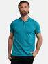 ENGBERS GERMANY softes Poloshirt aus Baumwoll-Modal-Mix Cyangrün