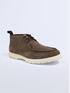 emilio adani Boots aus Verlours-Leder Braunbeige