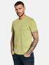 emilio adani T-Shirt mit Streifenmuster Blassgruen emilio adani T-Shirt mit Streifenmuster Blassgruen