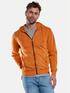 engbers Sweatjacke mit Kapuze Dunkelorange engbers Sweatjacke mit Kapuze Dunkelorange