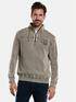 engbers Sweatshirt mit Stehkragen Braunbeige engbers Sweatshirt mit Stehkragen Braunbeige