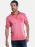 engbers Poloshirt mit innovativen Strukturstreifen Lachsrot engbers Poloshirt mit innovativen Strukturstreifen Lachsrot