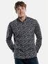 engbers Langarmhemd mit floralem Muster Schwarz engbers Langarmhemd mit floralem Muster Schwarz
