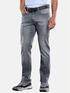 engbers Jeans Slim Fit Super-Stretch Silbergrau engbers Jeans Slim Fit Super-Stretch Silbergrau