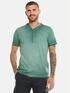 emilio adani Henley-Shirt mit Farbeffekt Gruen emilio adani Henley-Shirt mit Farbeffekt Gruen