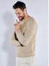 emilio adani Pullover strukturiert Braunbeige