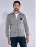 engbers Sweatjacke mit Zipper Silbergrau engbers Sweatjacke mit Zipper Silbergrau