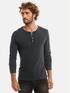emilio adani Henley Shirt Anthrazit