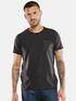 emilio adani T-Shirt in Ottoman-Qualität Anthrazit
