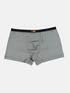 emilio adani Boxershorts mit Minimalprint Anthrazit