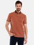 engbers Polo-Shirt aus Baumwolle Rostorange engbers Polo-Shirt aus Baumwolle Rostorange