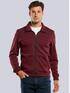 engbers Sweatjacke meliert Dunkelrot engbers Sweatjacke meliert Dunkelrot