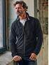 emilio adani Sweatjacke mit Stehkragen Schwarz emilio adani Sweatjacke mit Stehkragen Schwarz