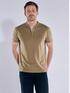 engbers Henley-Shirt uni Braun