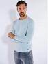 emilio adani Pullover uni Hellblau