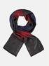 engbers Mehrfarbiger Schal Bordeaux