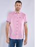 engbers Kurzarm-Hemd aus Leinen Pink engbers Kurzarm-Hemd aus Leinen Pink