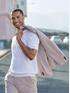 emilio adani Strick Polo-Shirt Reinweiss