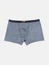 emilio adani Boxershorts gemustert Saphirblau