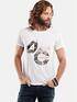 emilio adani Cityprint T-Shirt Reinweiss