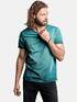 emilio adani T-Shirt mit cooler Waschung Petrol emilio adani T-Shirt mit cooler Waschung Petrol