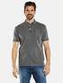 engbers Polo-Shirt gestreift Silbergrau engbers Polo-Shirt gestreift Silbergrau