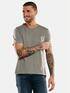 emilio adani Basic-Shirt aus Leinenmix Khaki