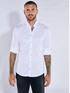 emilio adani Jersey-Hemd Langarm Reinweiss