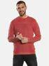 emilio adani Pullover strukturiert Tomatenrot