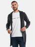 emilio adani Hoodie-Jacke strukturiert Schwarz