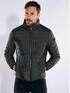 emilio adani Steppjacke slim fit Dunkelgrau