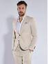 emilio adani Anzug-Sakko slim fit Beige