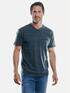engbers V-Neck T-Shirt Petrolblau engbers V-Neck T-Shirt Petrolblau