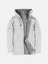 emilio adani Strickjacke Silbergrau