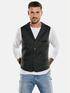 emilio adani Sakko-Weste slim fit Anthrazit