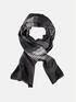 engbers Mehrfarbiger Schal Anthrazit