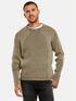 emilio adani Pullover strukturiert Braunbeige