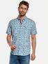 engbers Kurzarm-Hemd gemustert Blautuerkis engbers Kurzarm-Hemd gemustert Blautuerkis
