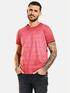 emilio adani T-Shirt Rundhals strukturiert Rot