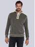 engbers Sweatshirt mit Stehkragen Braun engbers Sweatshirt mit Stehkragen Braun