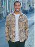 emilio adani Overshirt mit floralem Muster Bordeaux