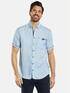 engbers Kurzarm-Hemd aus Leinen Hellblau engbers Kurzarm-Hemd aus Leinen Hellblau